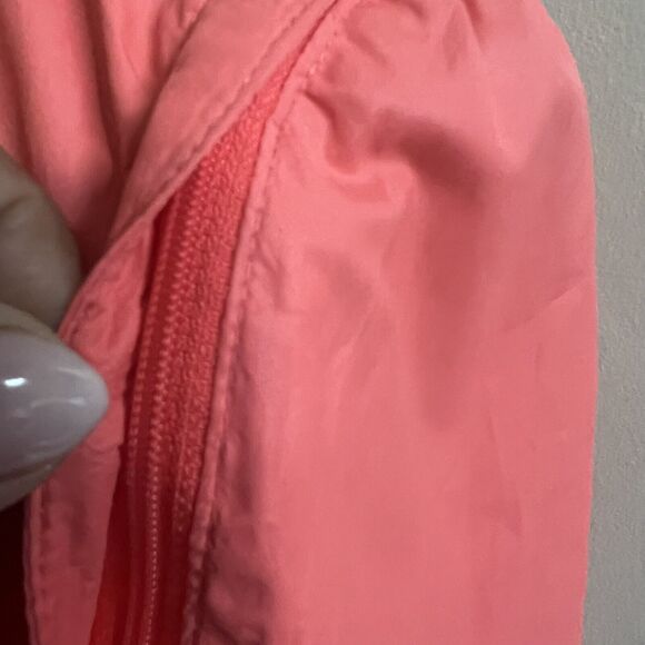 Jamie Sadock Women’s Convertible Sleeve Golf Windbreaker Jacket Medium Coral - Picture 10 of 11